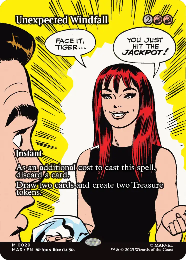 《予想外の授かり物/Unexpected Windfall》 [MAR]