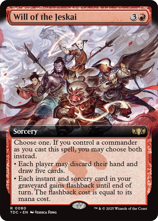 《ジェスカイの意志/Will of the Jeskai》 [TDC]
