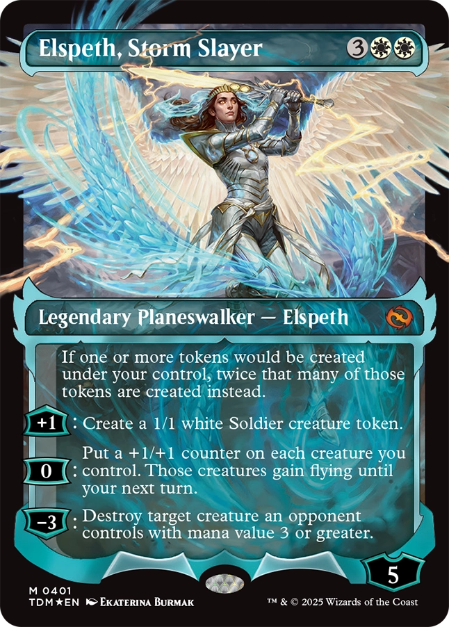 MTG 嵐の討伐者、エルズペス 日本語2枚セット 嵐の討伐者、エルズペス MTG - Tarkir: Dragonstorm #401 (日本語