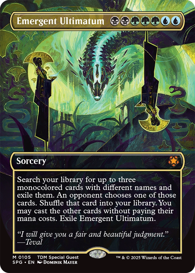 Emergent Ultimatum