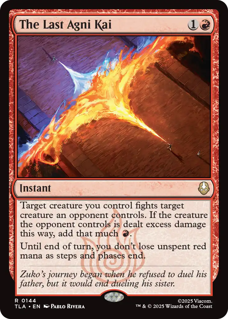 《最後のアグニカイ/The Last Agni Kai》 [TLA]