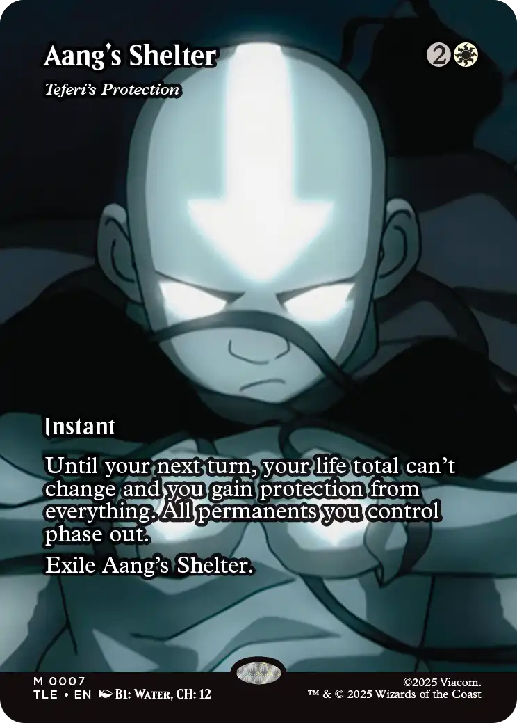 《（テフェリーの防御）/Aang's Shelter（Teferi's Protection）》 [TLE]