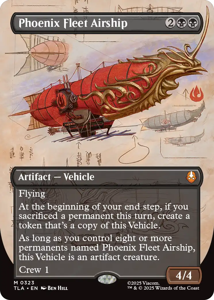 《不死鳥艦隊の飛行船/Phoenix Fleet Airship》 [TLA]