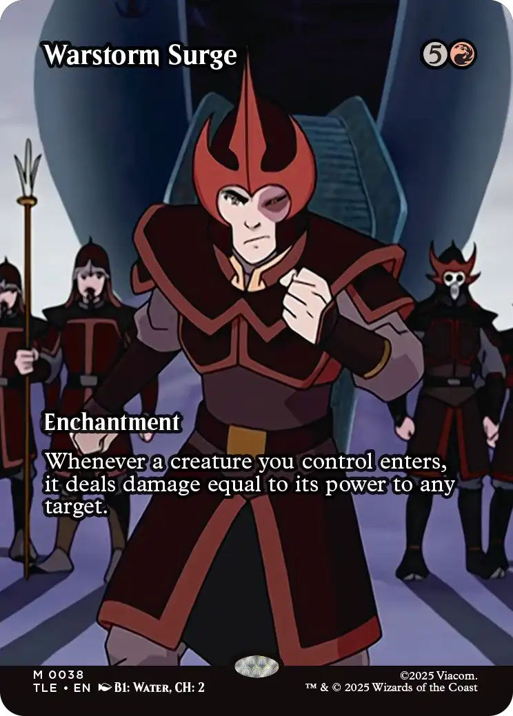 《戦嵐のうねり/Warstorm Surge》 [TLE]