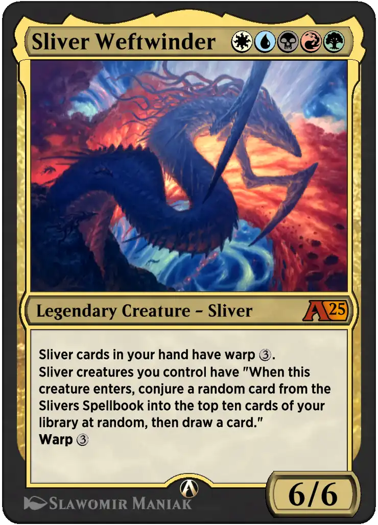 mtg draft a card from spellbook Alchemy: Edge of Eternities Spellbooks