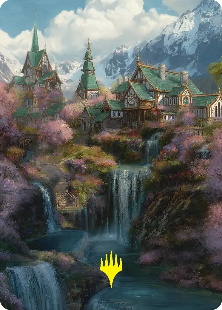 Rivendell Art Card 40/54 · Art card · not a playable game card