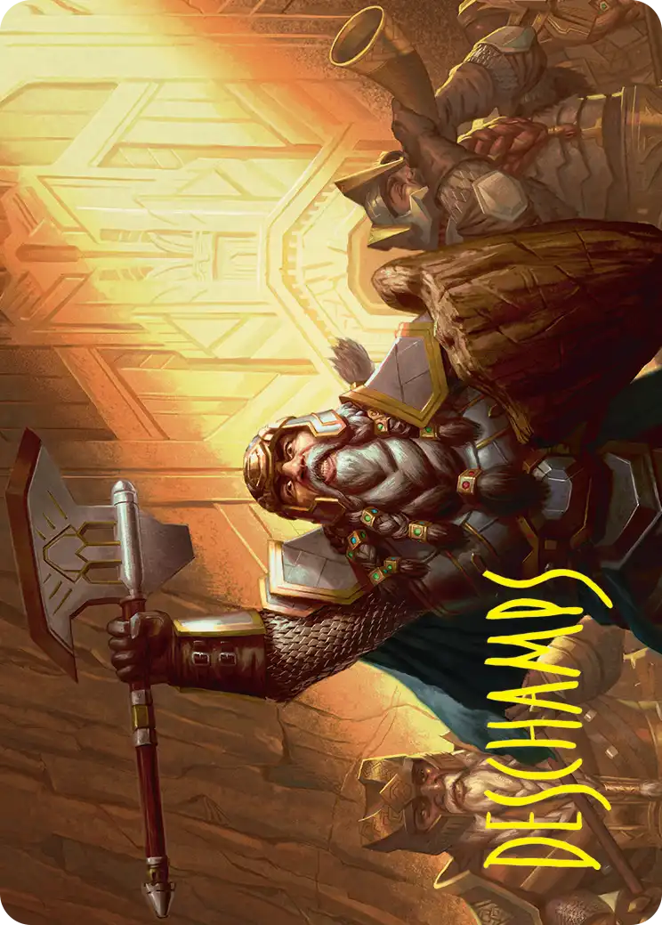 Thorin, Company's Leader Art Card 47/54 · Art card · not a playable game card