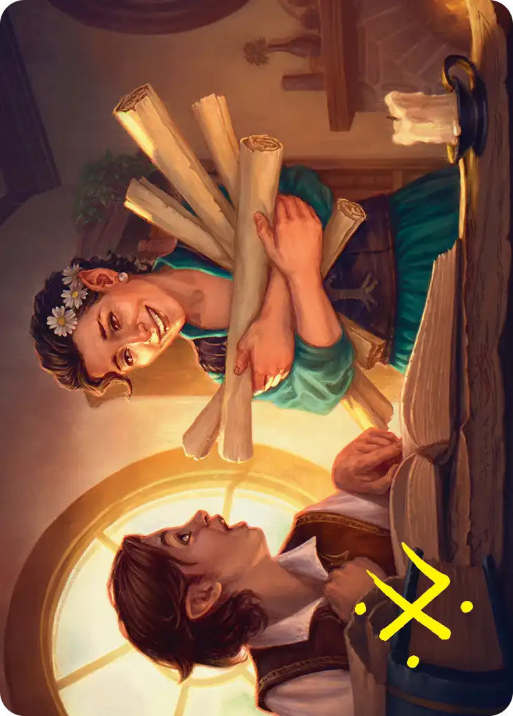 Belladonna Took Art Card 2/54 · Art card · not a playable game card