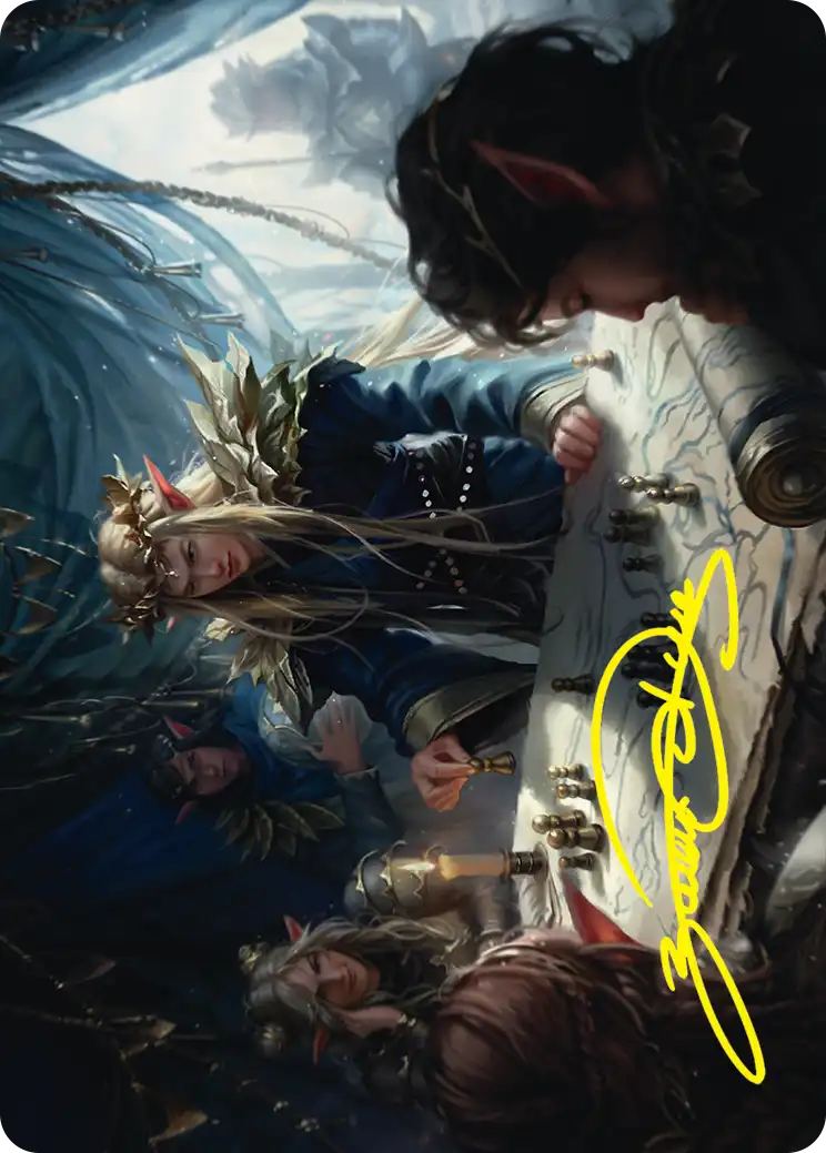 Thranduil the Strategist Art Card 49/54 · Art card · not a playable game card