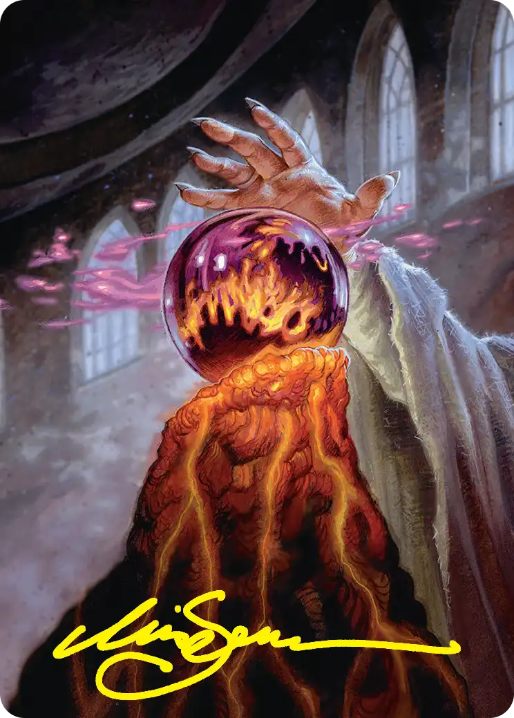 Palantír of Orthanc Art Card 37/54 · Art card · not a playable game card