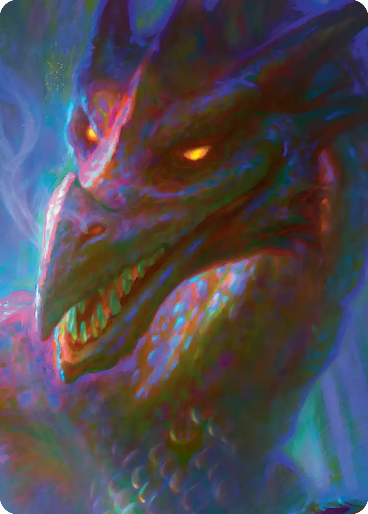 Smaug the Impenetrable Scene Art Card 9/12 · Art card · not a playable game card