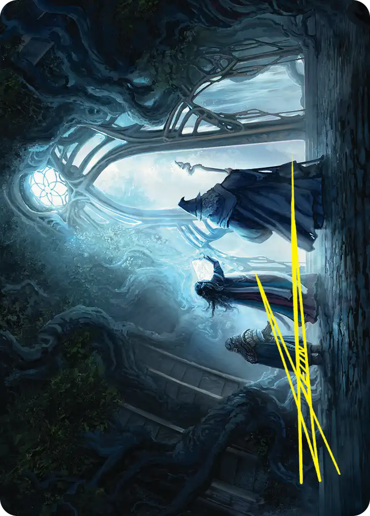 Uncover the Moon-Letters Art Card 13/54 · Art card · not a playable game card