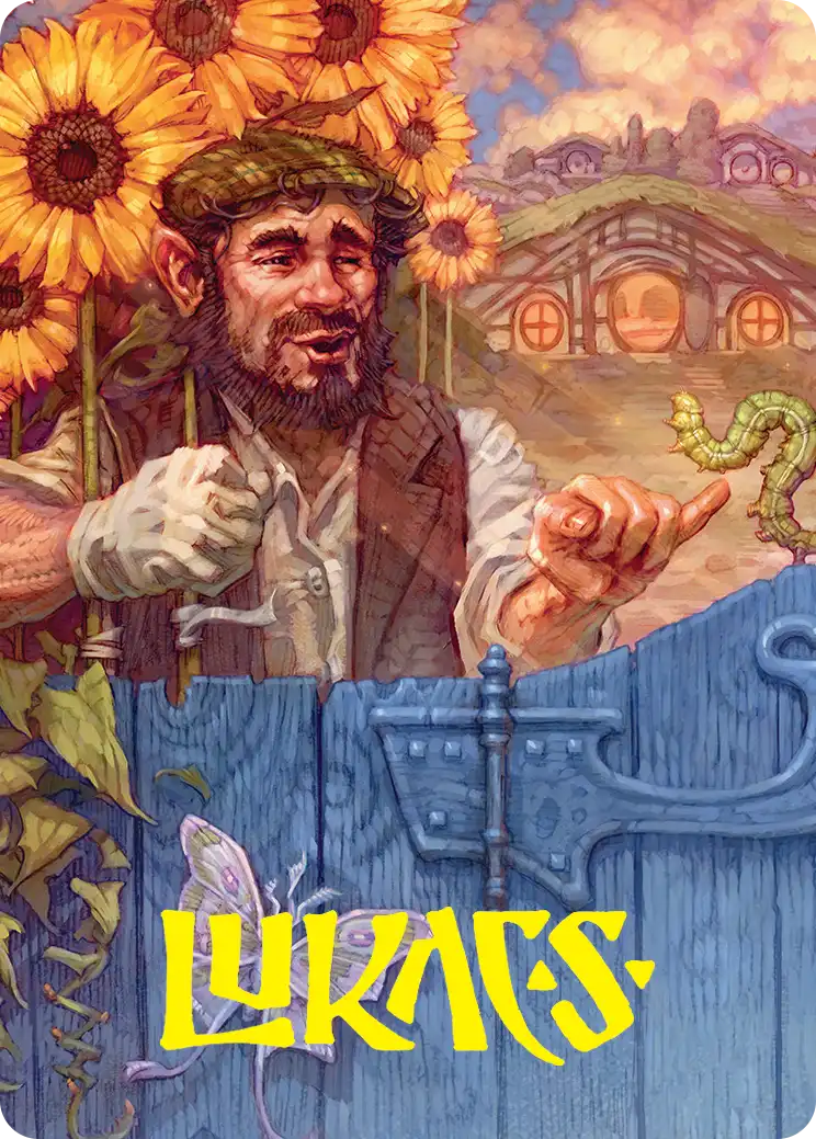 The Gaffer Art Card 28/54 · Art card · not a playable game card