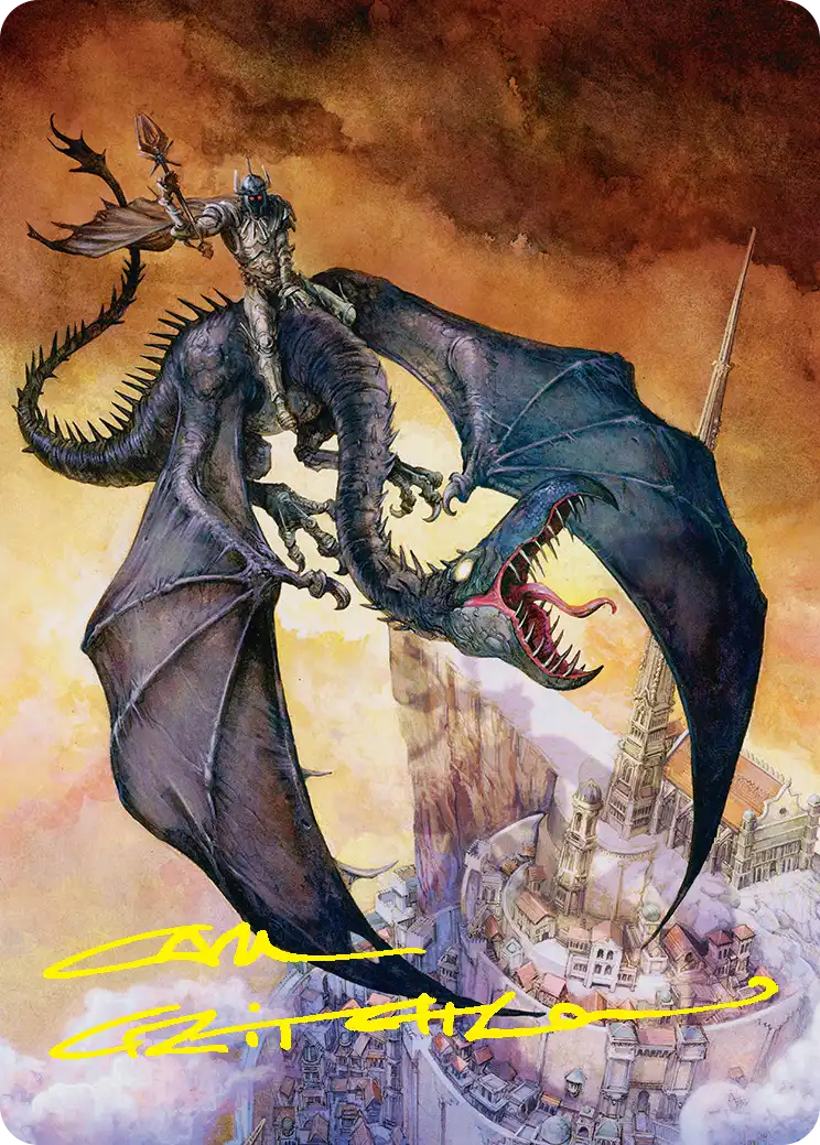 Witch-king, Bringer of Ruin Art Card 32/54 · Art card · not a playable game card