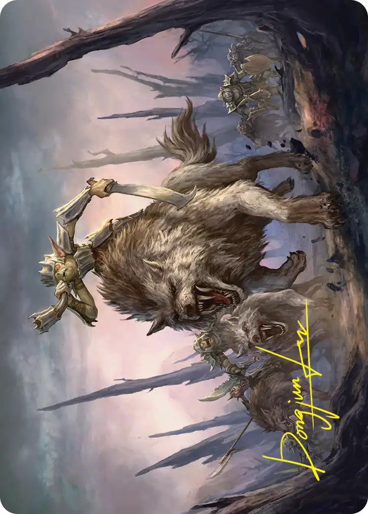 Signal the Onslaught Art Card 52/54 · Art card · not a playable game card