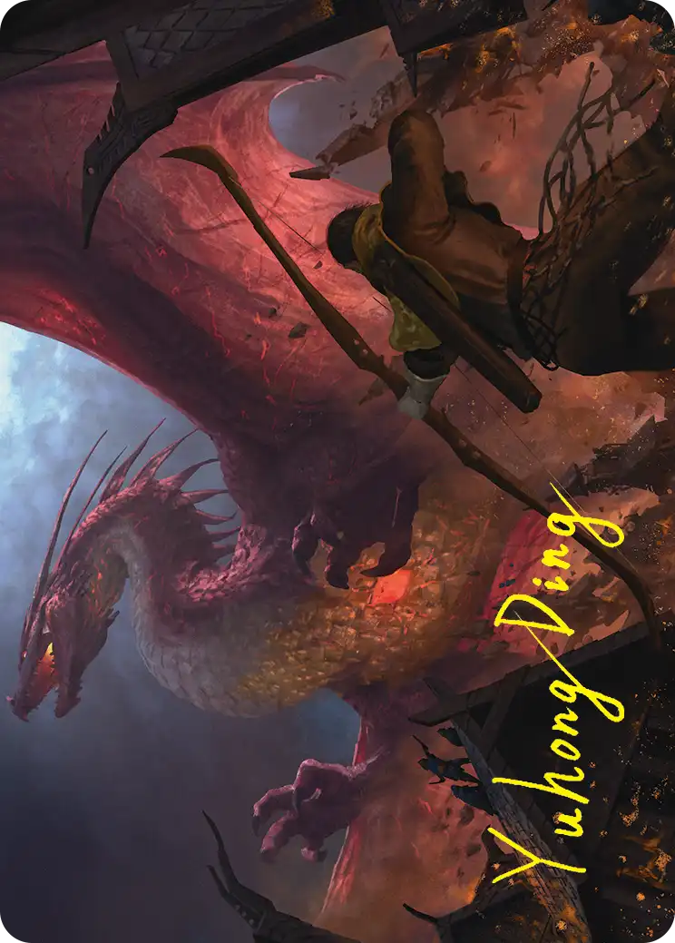 Magnificent End Art Card 5/54 · Art card · not a playable game card