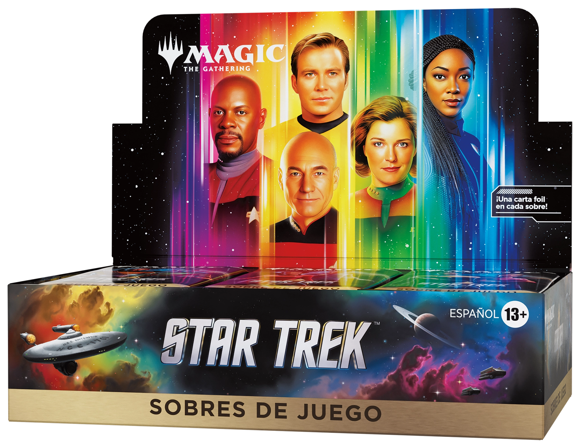 Caja de sobres de juego