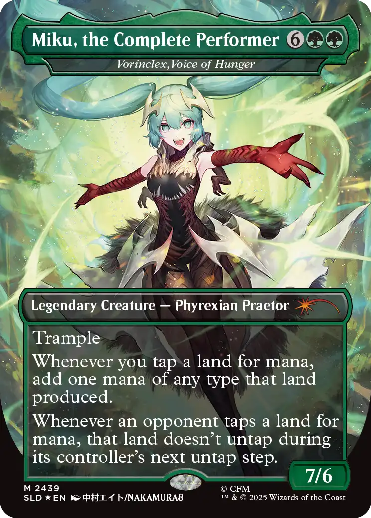 Secret Lair Commander Deck: Hatsune Miku Decklist
