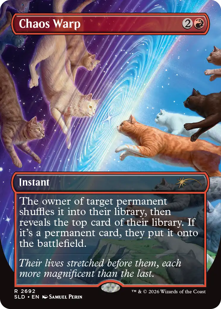 MTG】猫テーマのSecret Lair スーパードロップが2026年6月中旬に登場