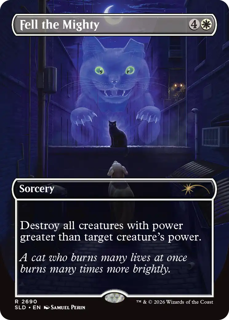 MTG Secret Lair】「Cats Are the Best Superdrop」2026年6月発売
