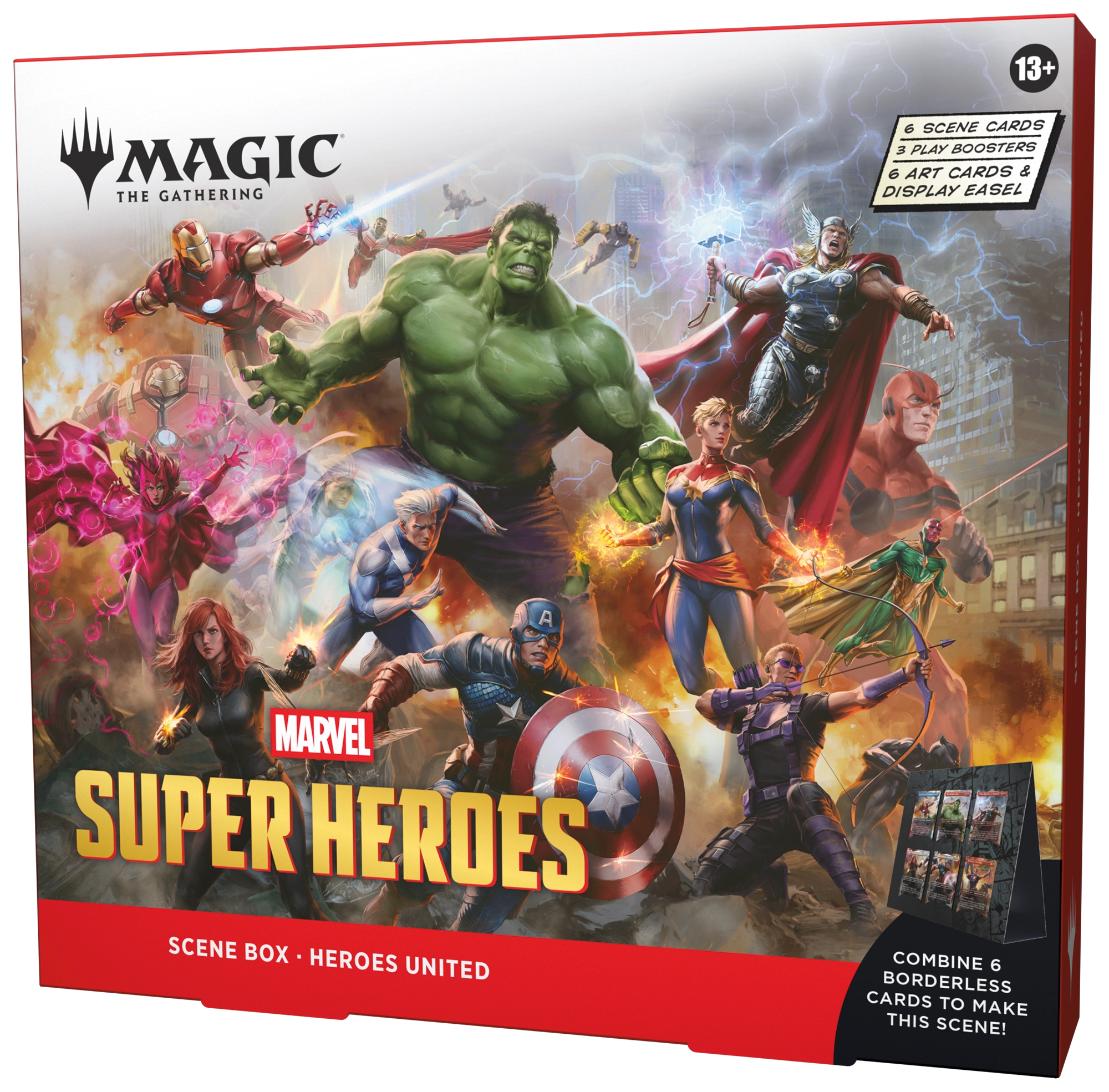 Heroes United Scene Box packaging