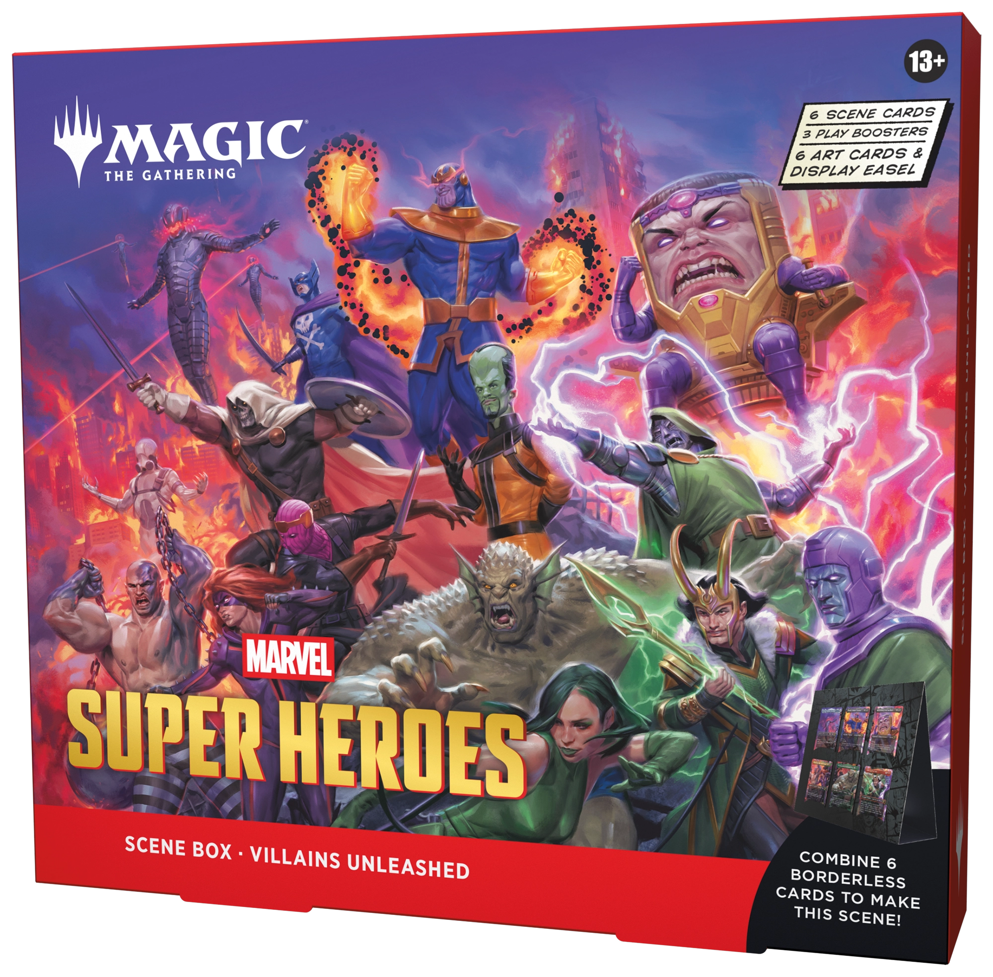 Villains Unleashed Scene Box packaging