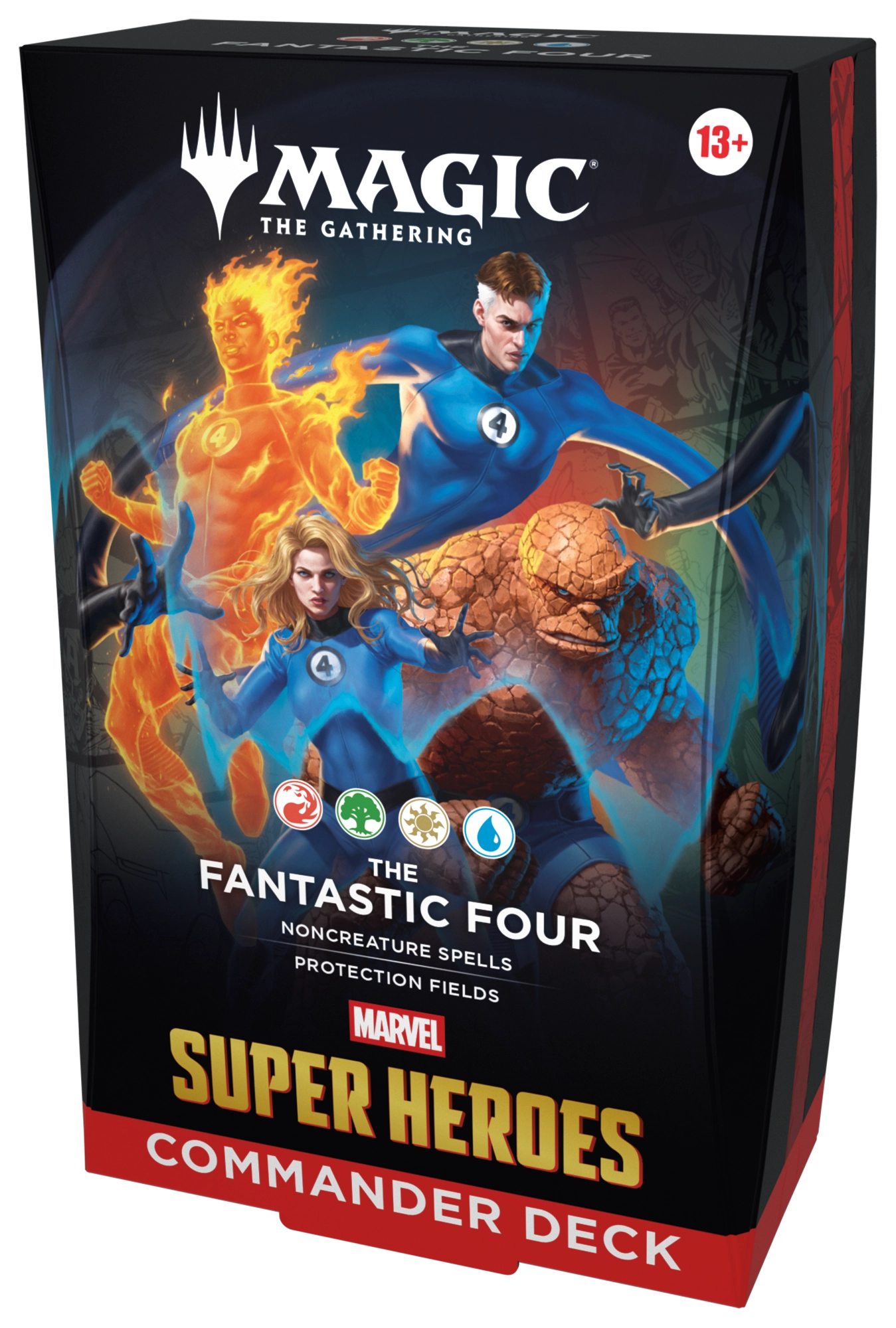 The Fantastic Four packaging