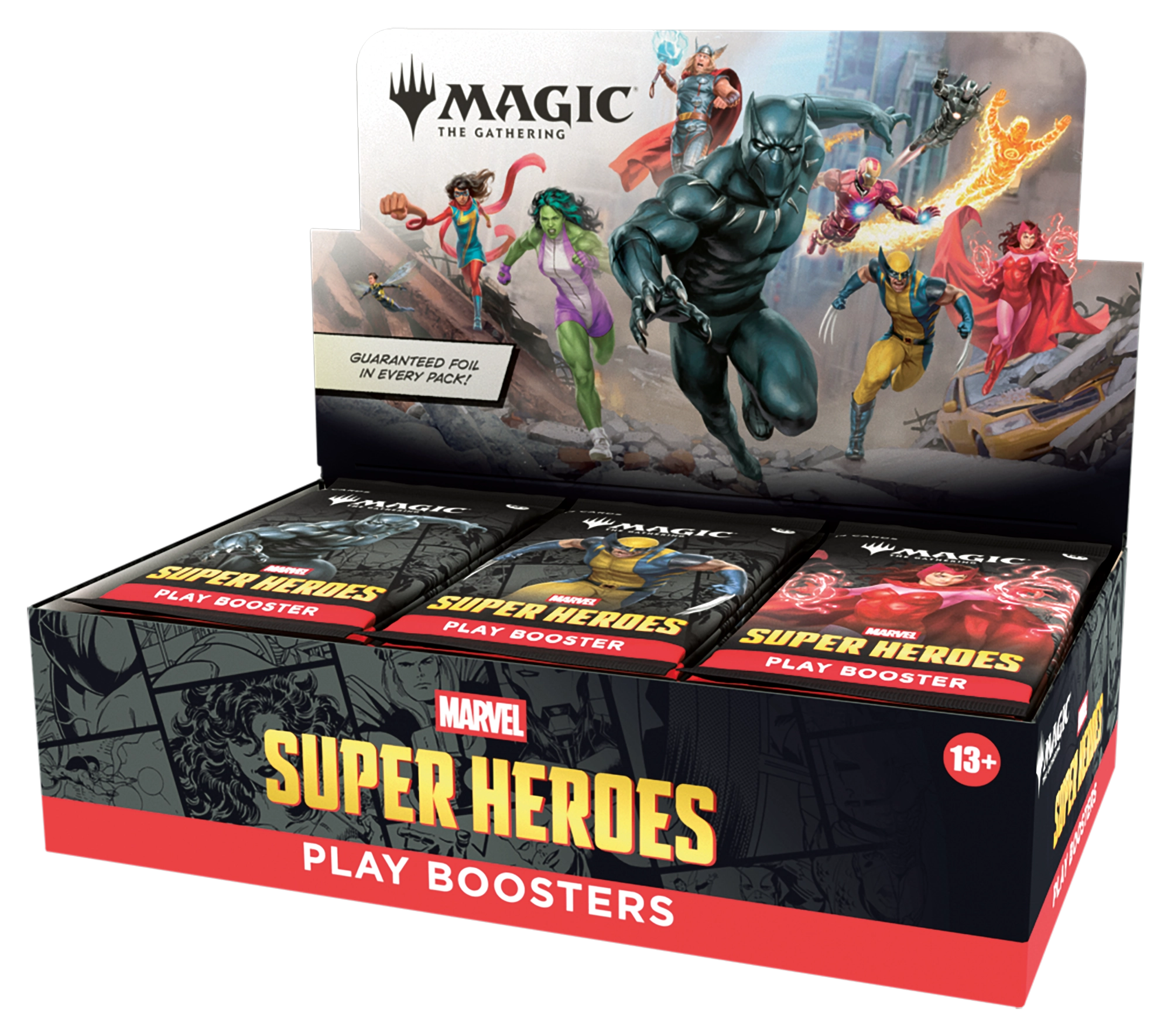 Play Booster box packaging