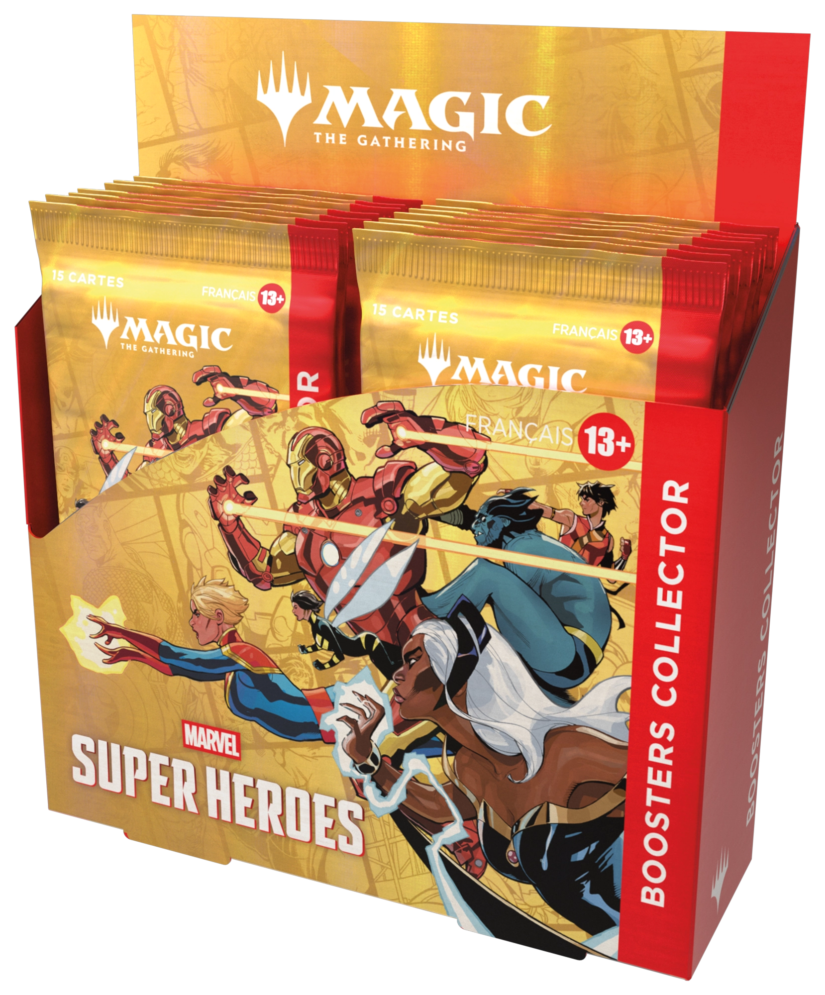 Emballage de boîte de boosters collector
