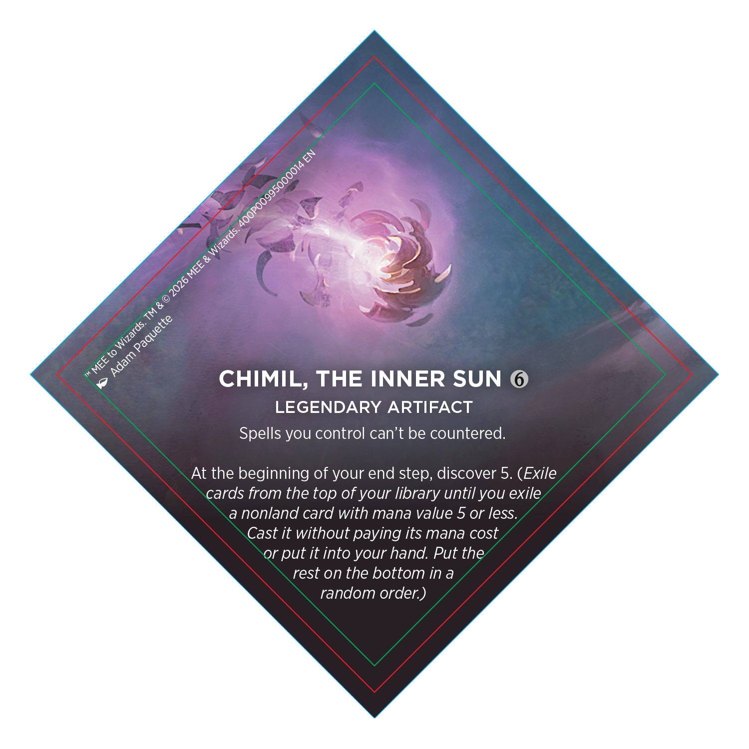 Chimil, the Inner Sun Hoard card