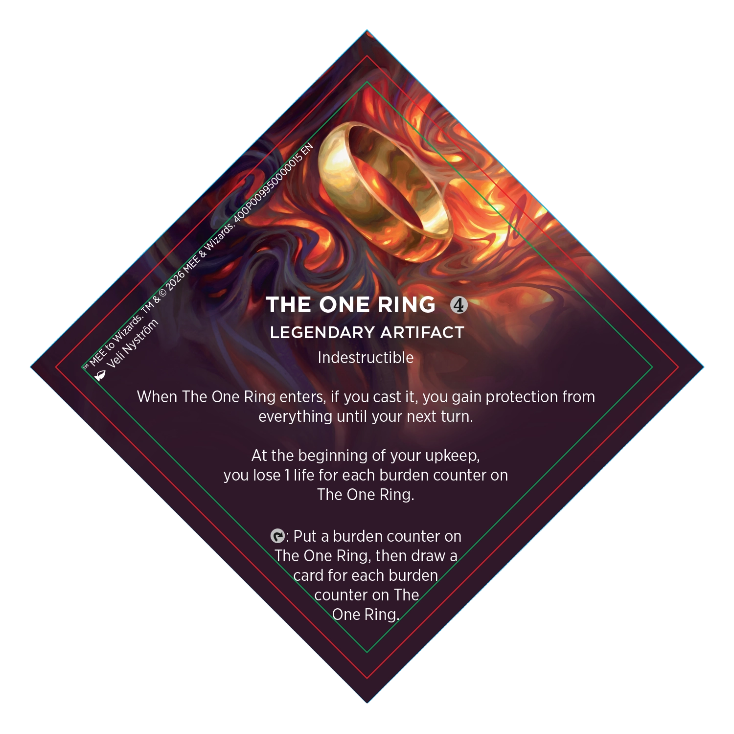 The One Ring Hoard card