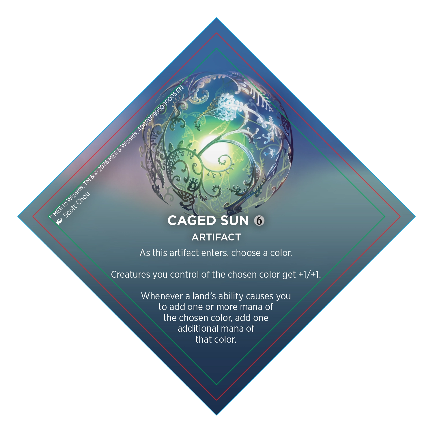 Caged Sun Hoard card