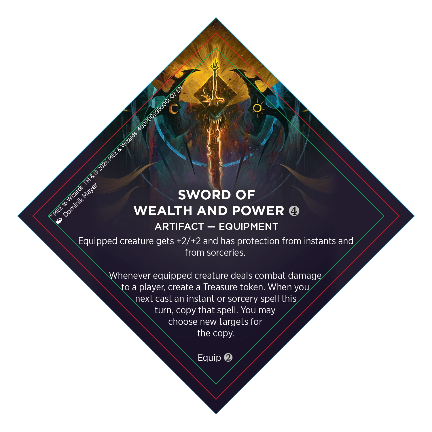 Sword of Wealth and Power Hoard card