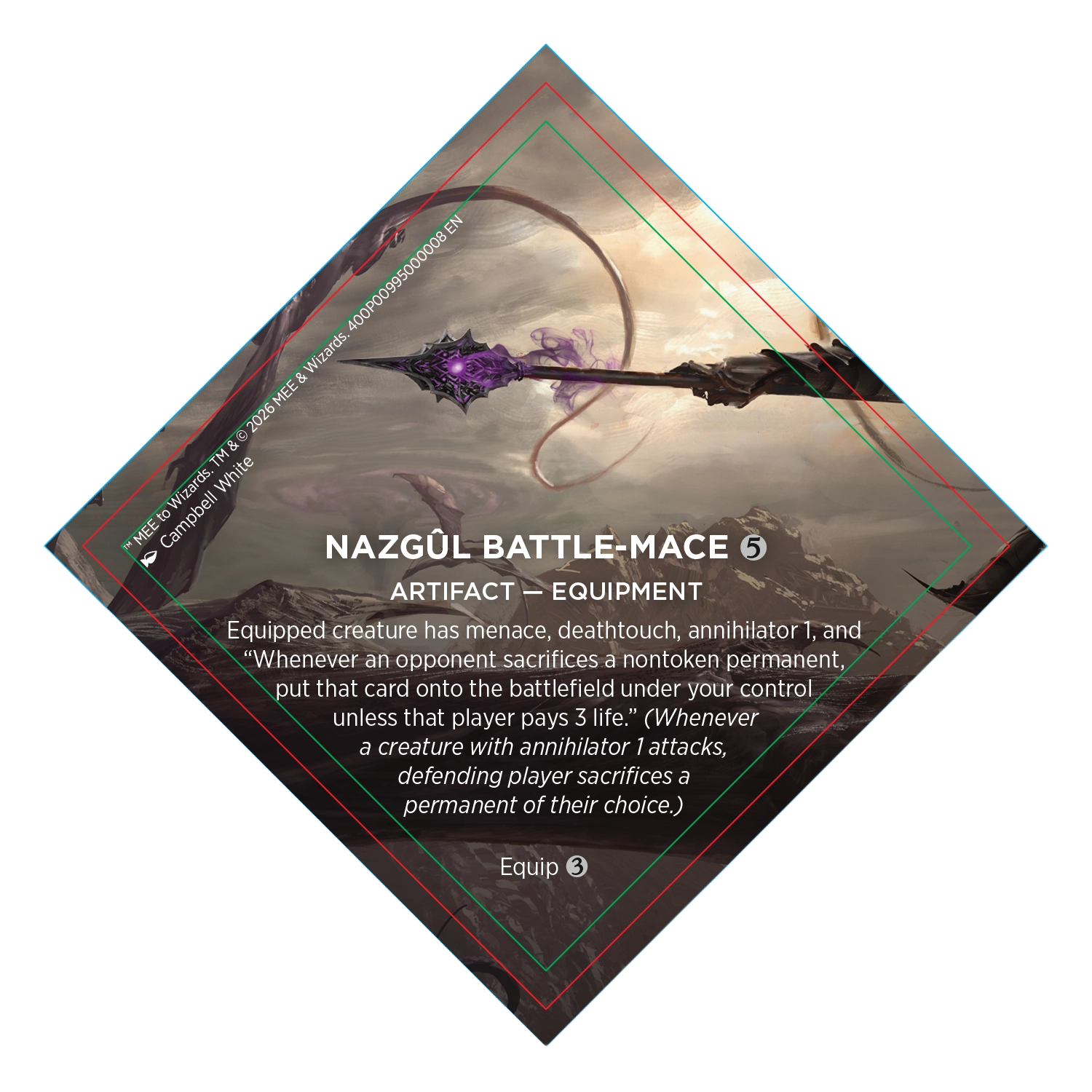 Nazgûl Battle-Mace Hoard card