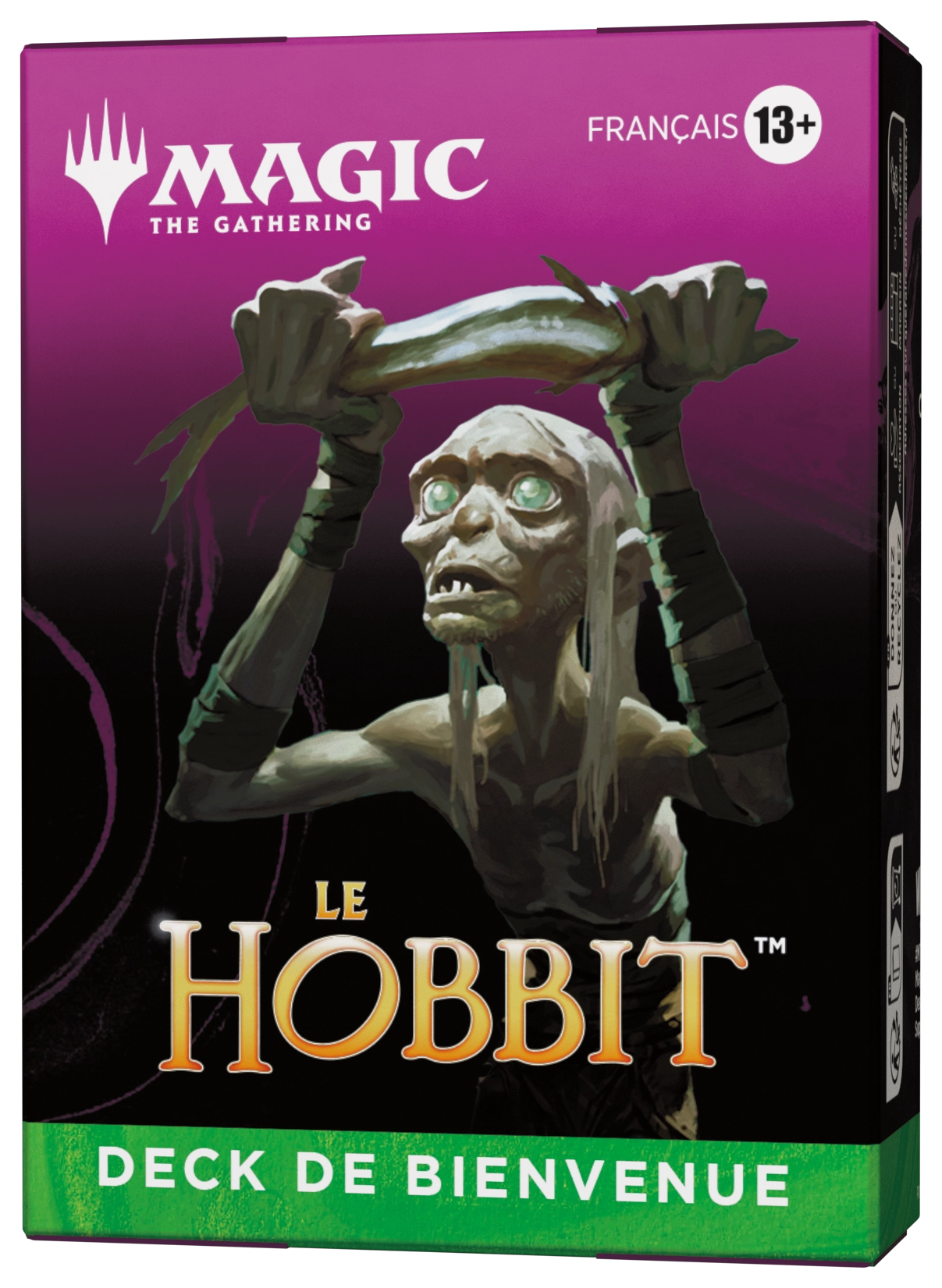 Emballage du deck de bienvenue noir