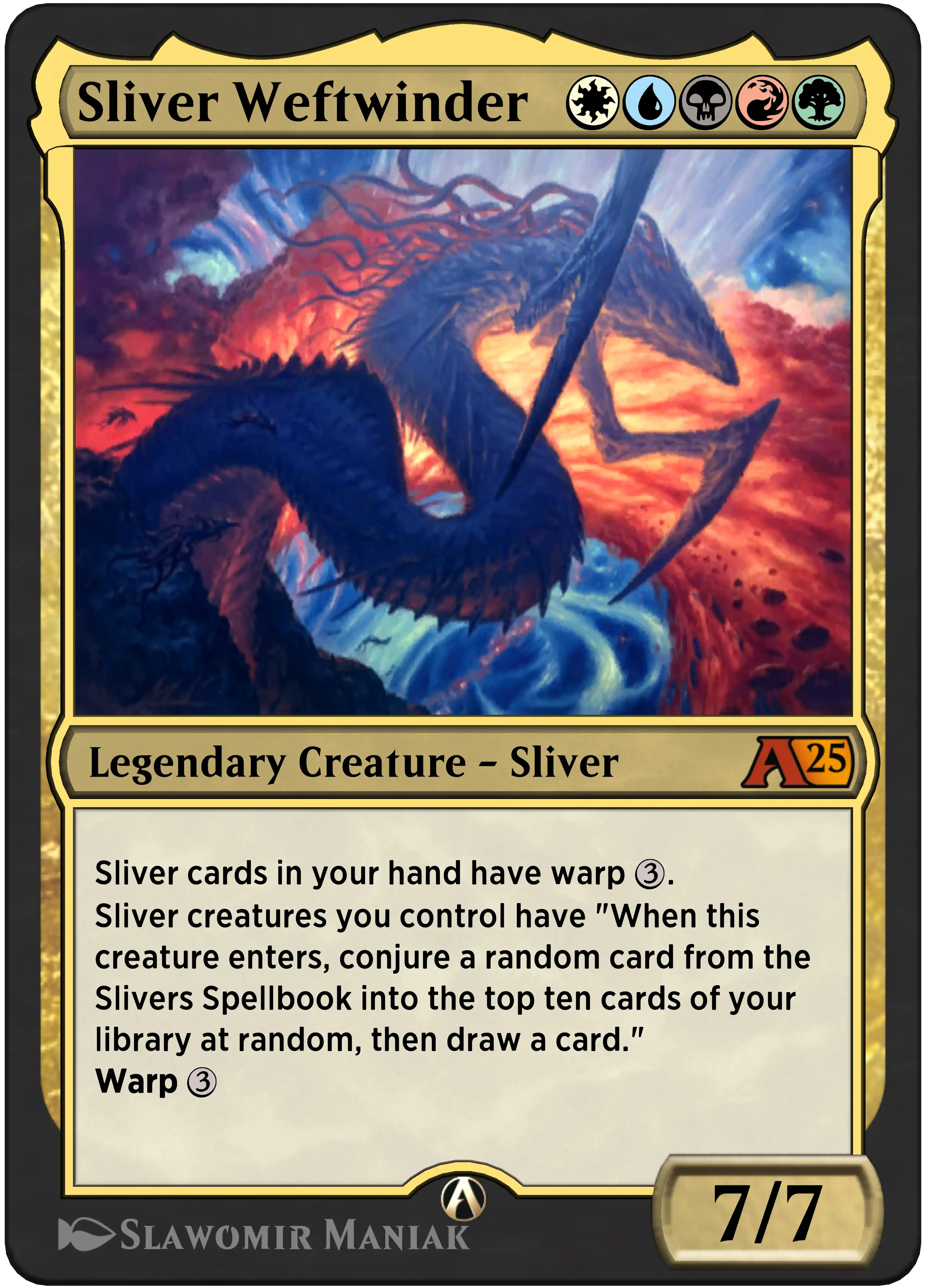 Sliver Weftwinder rebalanced Alchemy card