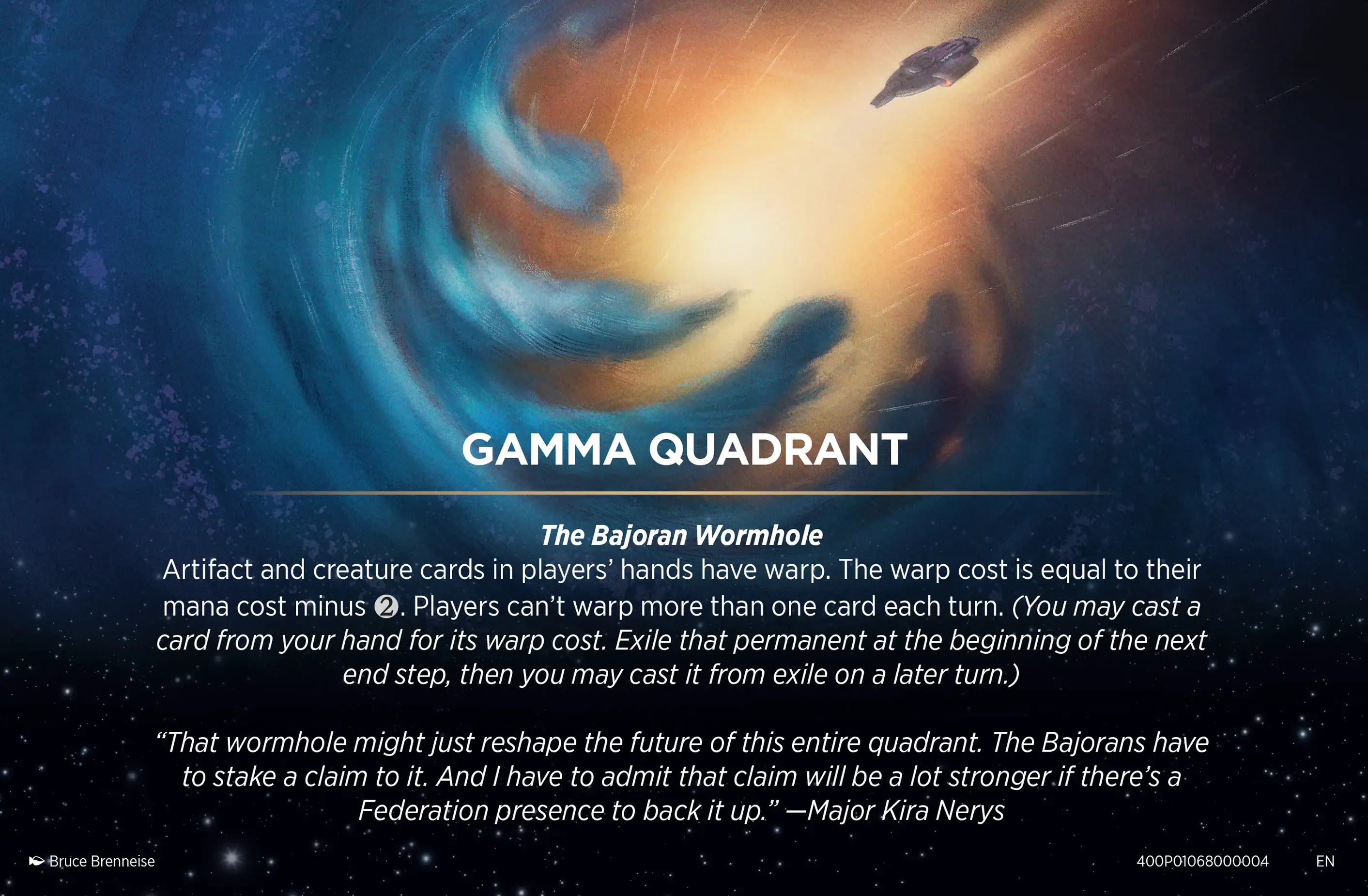 Magic Presents: To Boldly Go Play Aid Gamma Quadrant