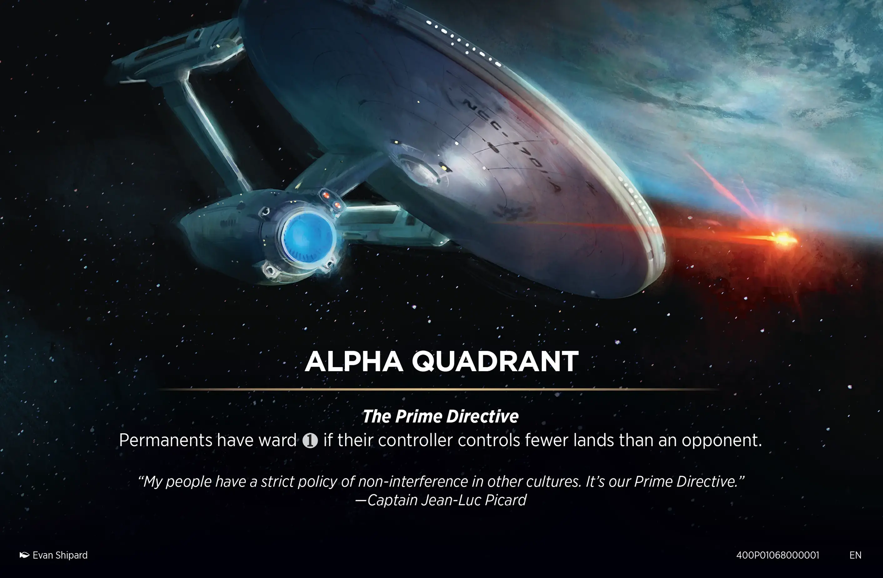 Magic Presents: To Boldly Go Play Aid Alpha Quadrant