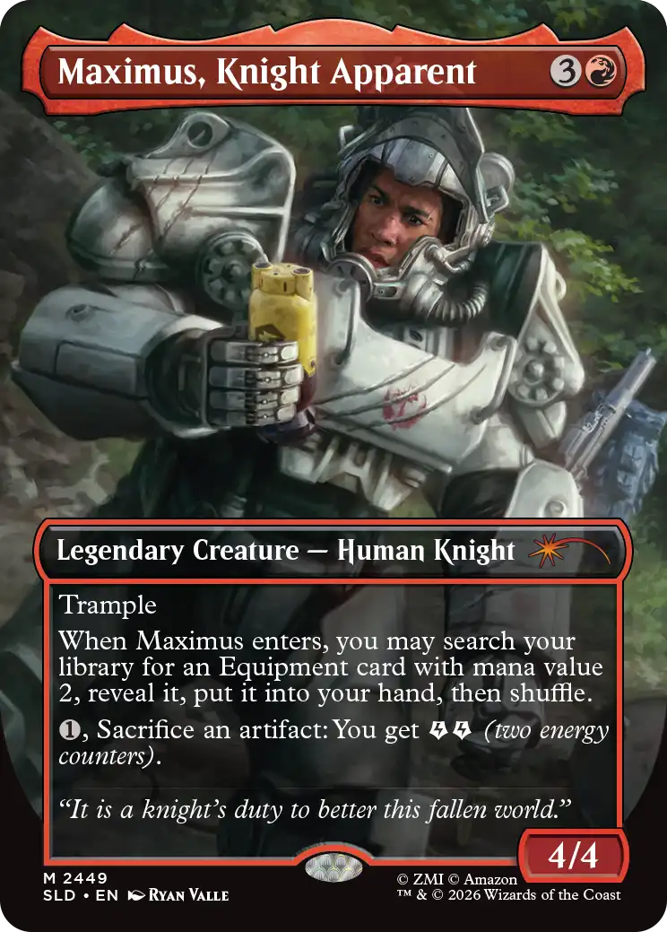 Maximus, Knight Apparent