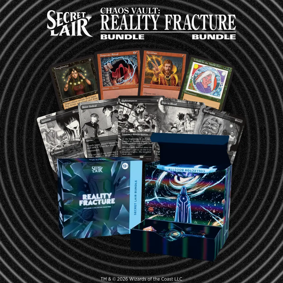 Reality Fracture Secret Lair Bundle Bundle Non-Foil Edition