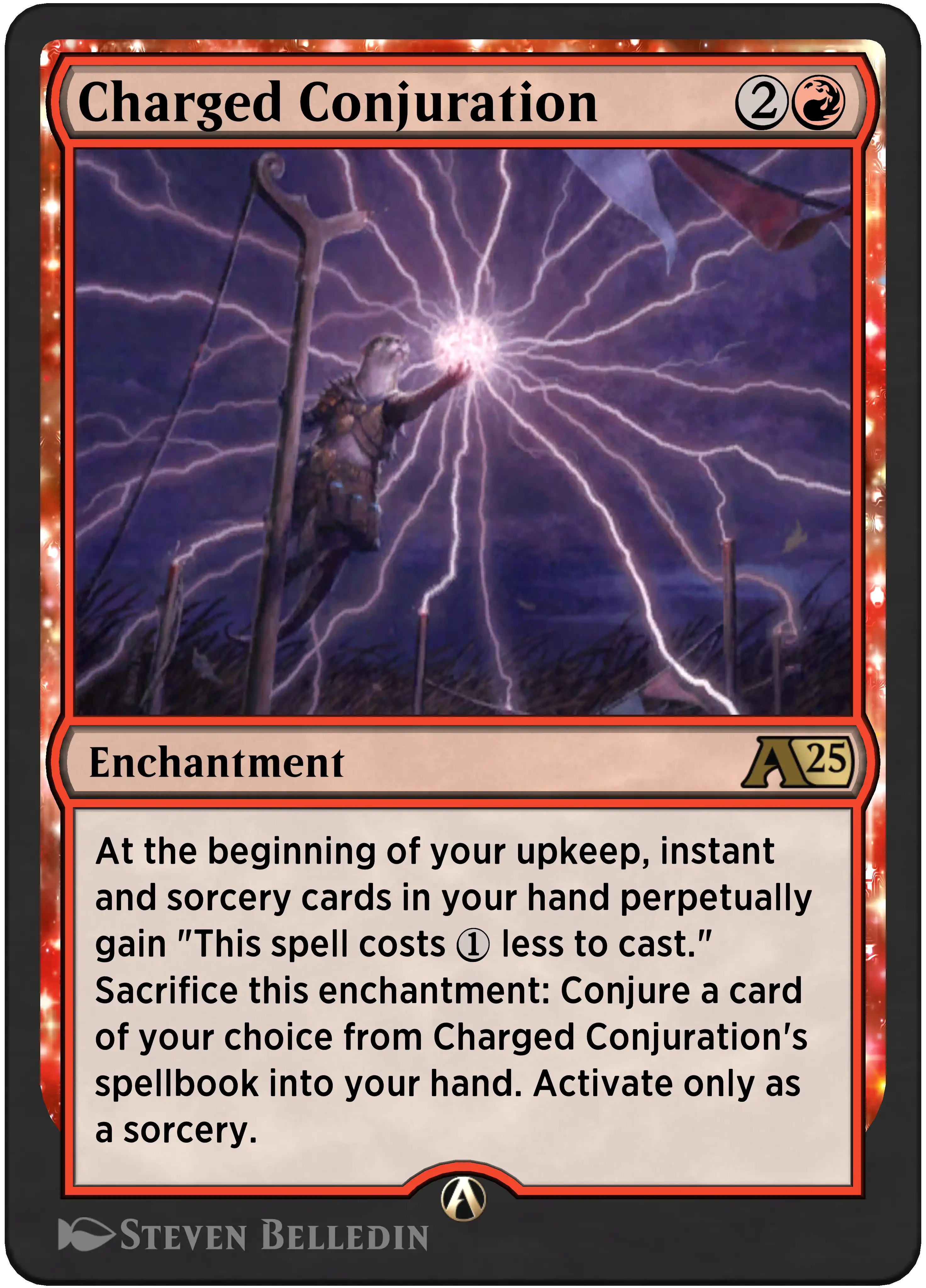 Charged Conjuration rebalanced Alchemy card