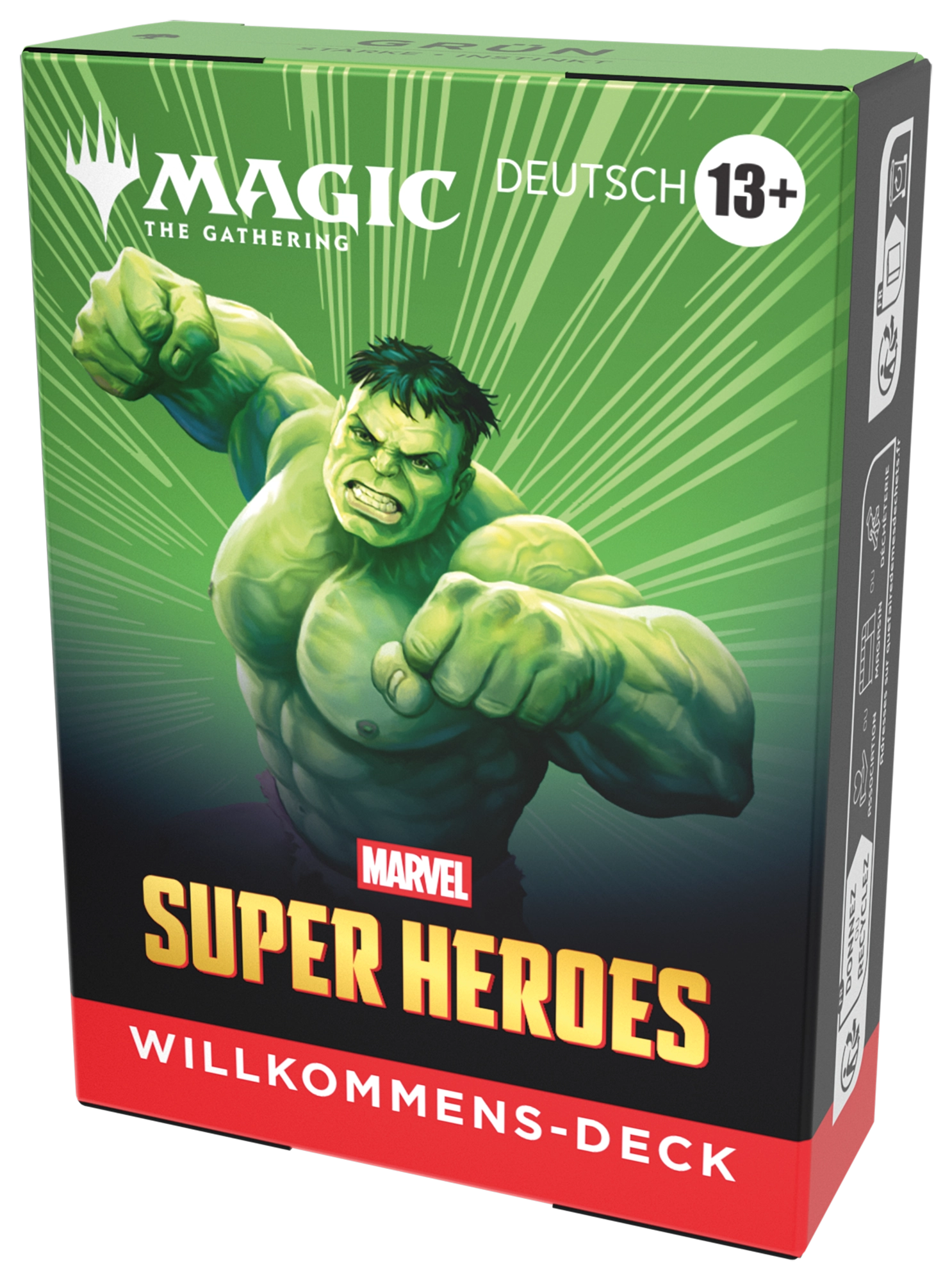 Willkommens-Deck&nbsp;– grüne Verpackung