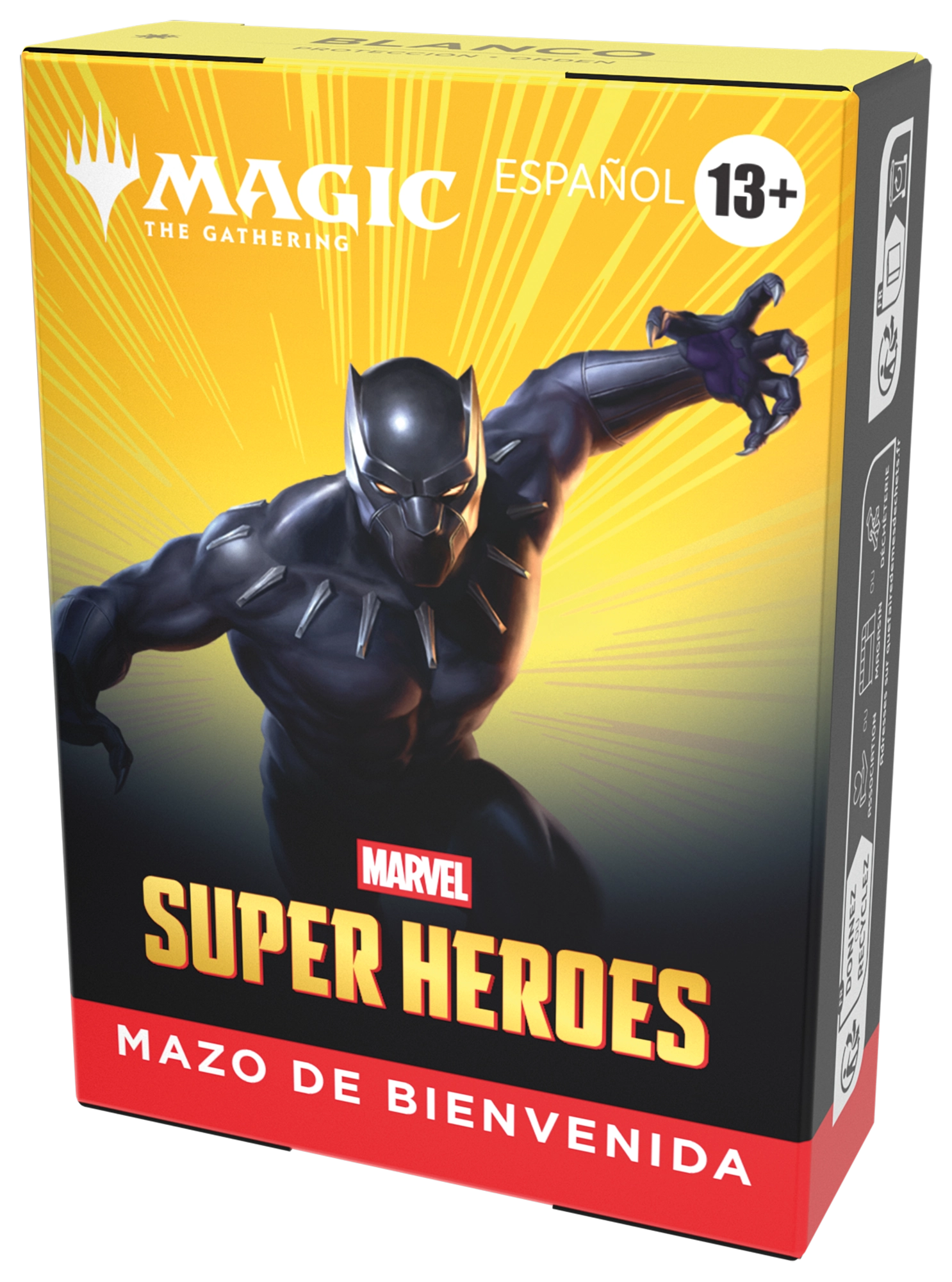 Caja del mazo de bienvenida blanco