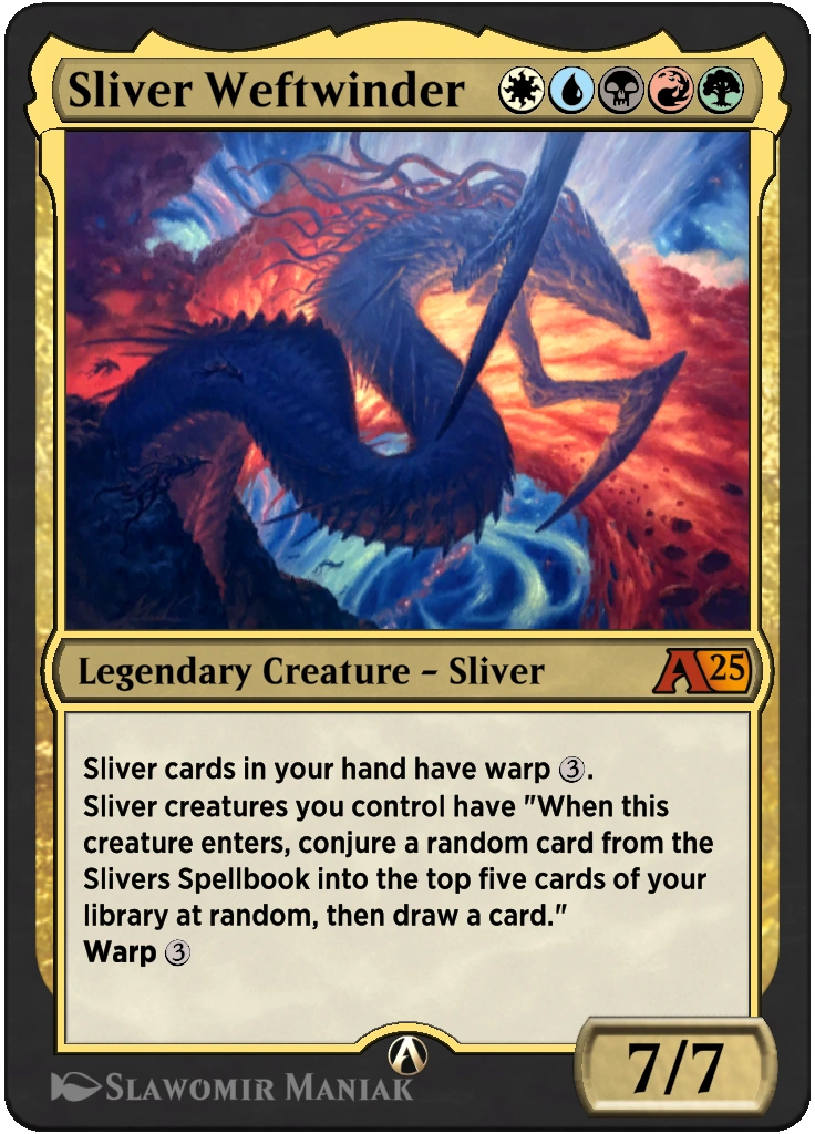 Sliver Weftwinder rebalanced Alchemy card