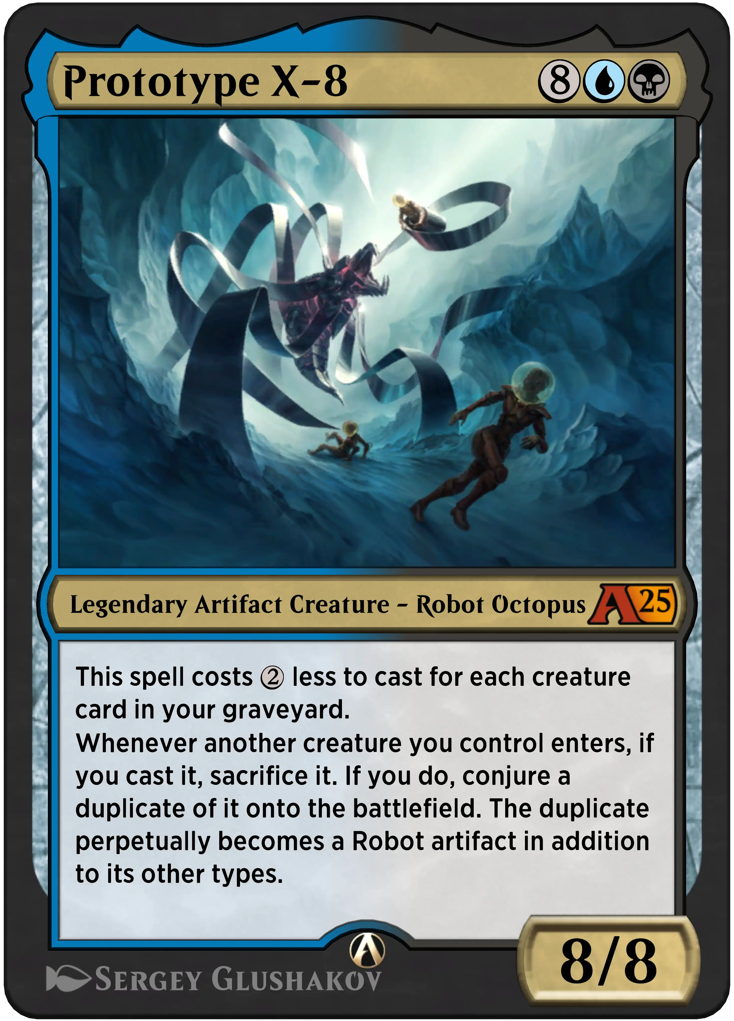 Prototype X-8 rebalanced Alchemy card