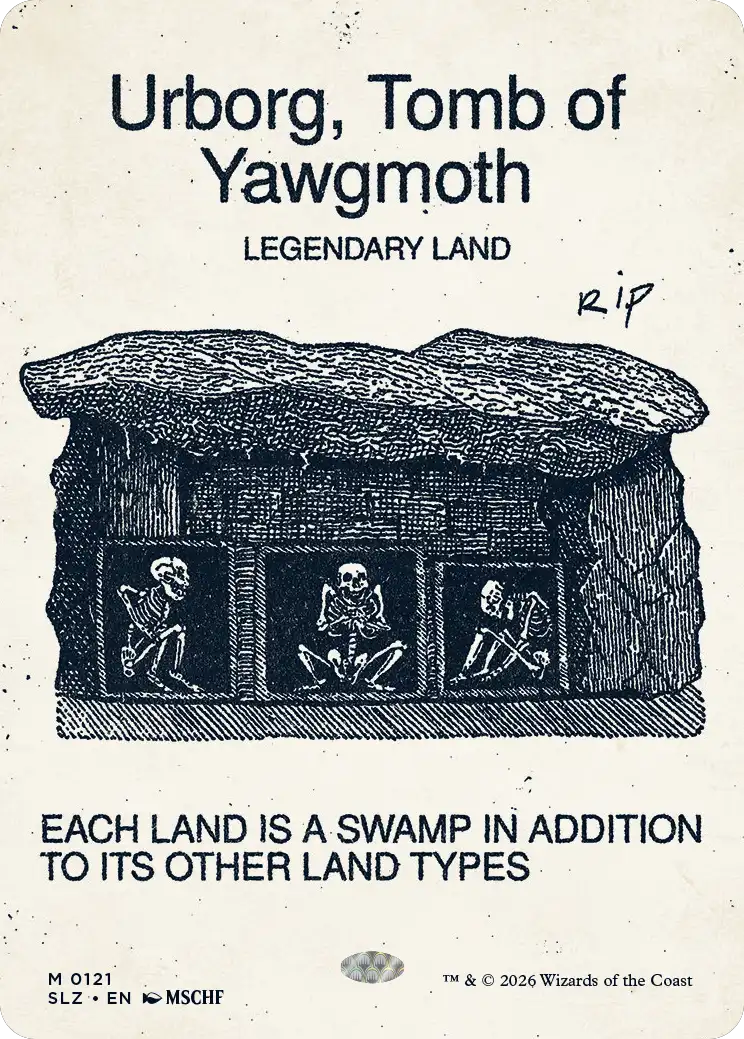 Urborg, Tomb of Yawgmoth dans Secret Lair x MSCHF The Zeta Set