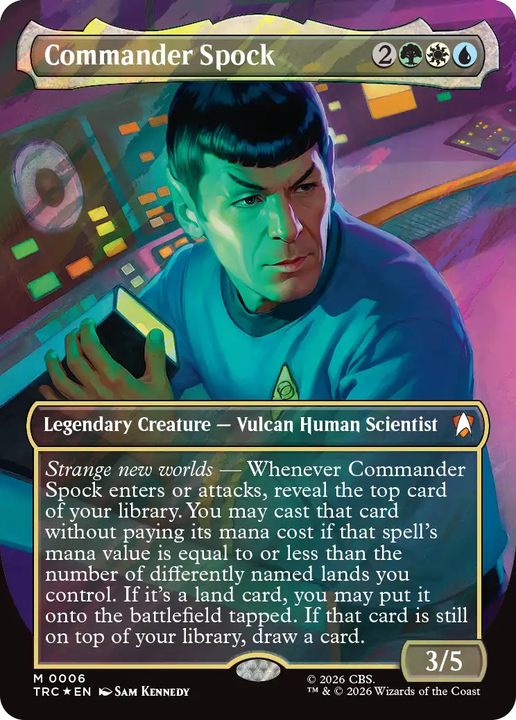 Commander Spock