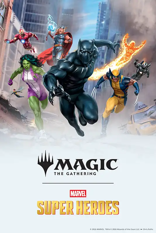 Magic: The Gathering® | Marvel Super Heroes Marketing Kit and