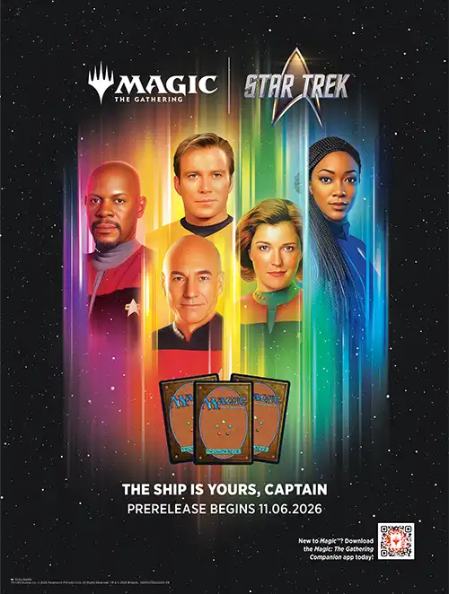 Magic: The Gathering | Star Trek set poster