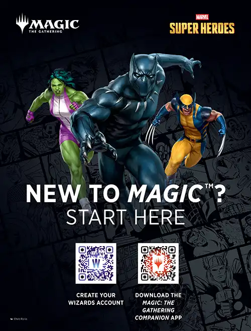 Magic: The Gathering® | Marvel Super Heroes Marketing Kit and